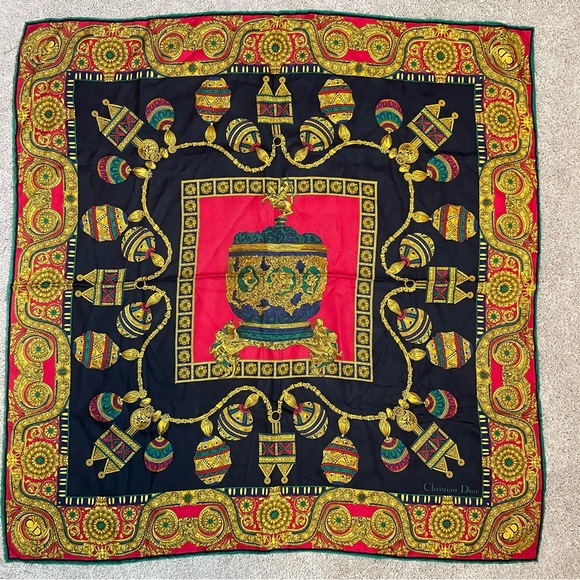 Christian Dior Silk Scarf - Picture 2 of 6
